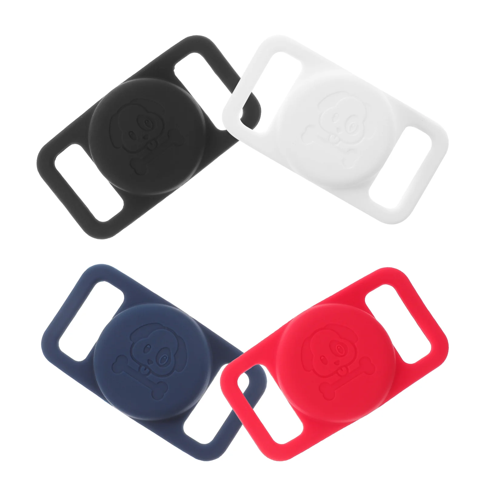 

4 Pcs Locator Case Protective Accessory Accessories for Silicone Covers Anti-lost Simple