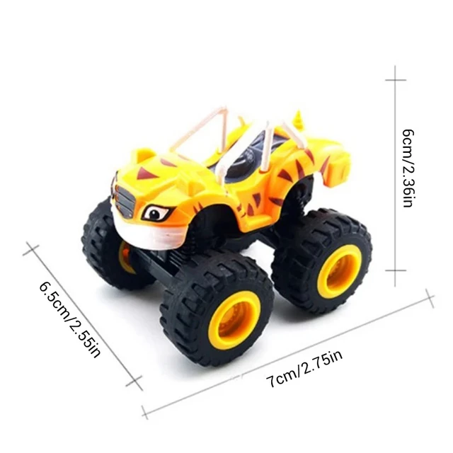 Monsters Truck Brinquedos Máquinas Carro Brinquedo Russo Clássico Blaze  Carros Brinquedos Modelo Presente