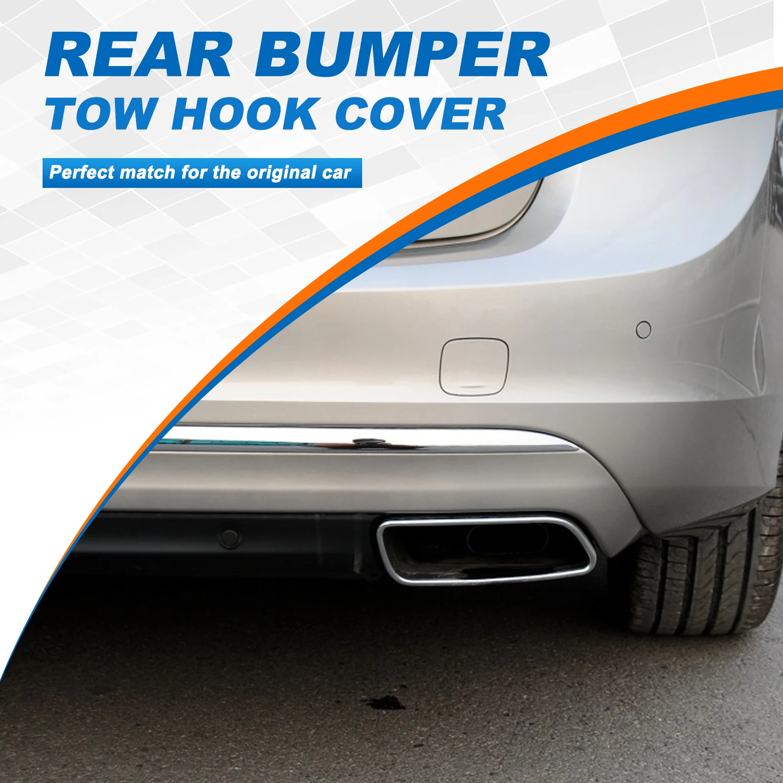 Rear Bumper Tow Hook Cover Cap Fit For VOLVO S60 Accessories 2011 2012 2013 2014 2015 39802591 30795029