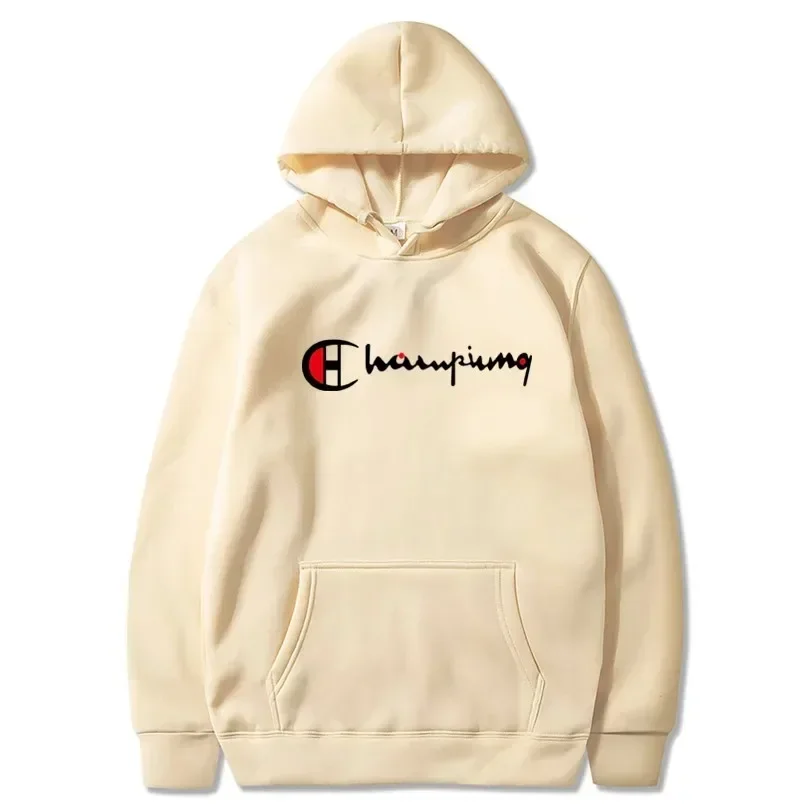 Moda Otoño Invierno nueva Sudadera con capucha estampada tendencia marca hombres mujeres sudaderas con capucha más jersey de lana ropa informal estilo Hip Hop Tops