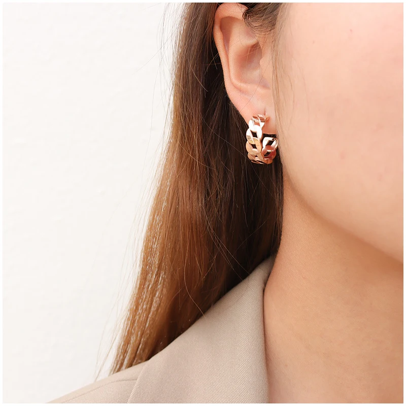 CINSY Jewelry Stainless Steel Earrings Kolczyki Brincos Piercing Christmas Aretes Earrings For Women Pendientes Mujer Earrings