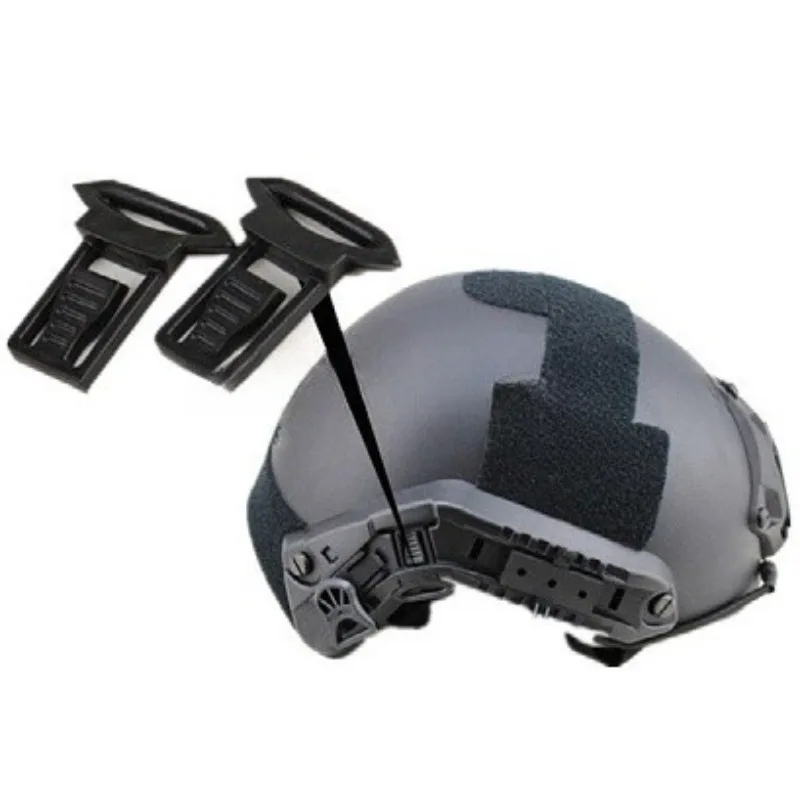FMA Goggle Swivel Clips Set 1Pair for Helmet Side Rails Airsoft Hunting Helmets Accessories Helmet Plastic Side Mount Hook