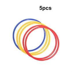 5pcs Durable Agility Training Rings for Speed & Sport Training (5pcs 38cm)