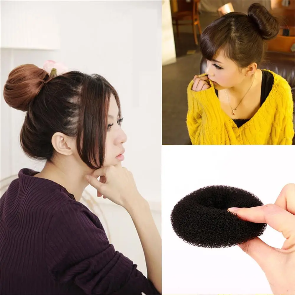 Nuovi Accessori Per Ragazze Di Bellezza Bun Maker Strumenti Per Capelli Anello Magic Donut Shaper