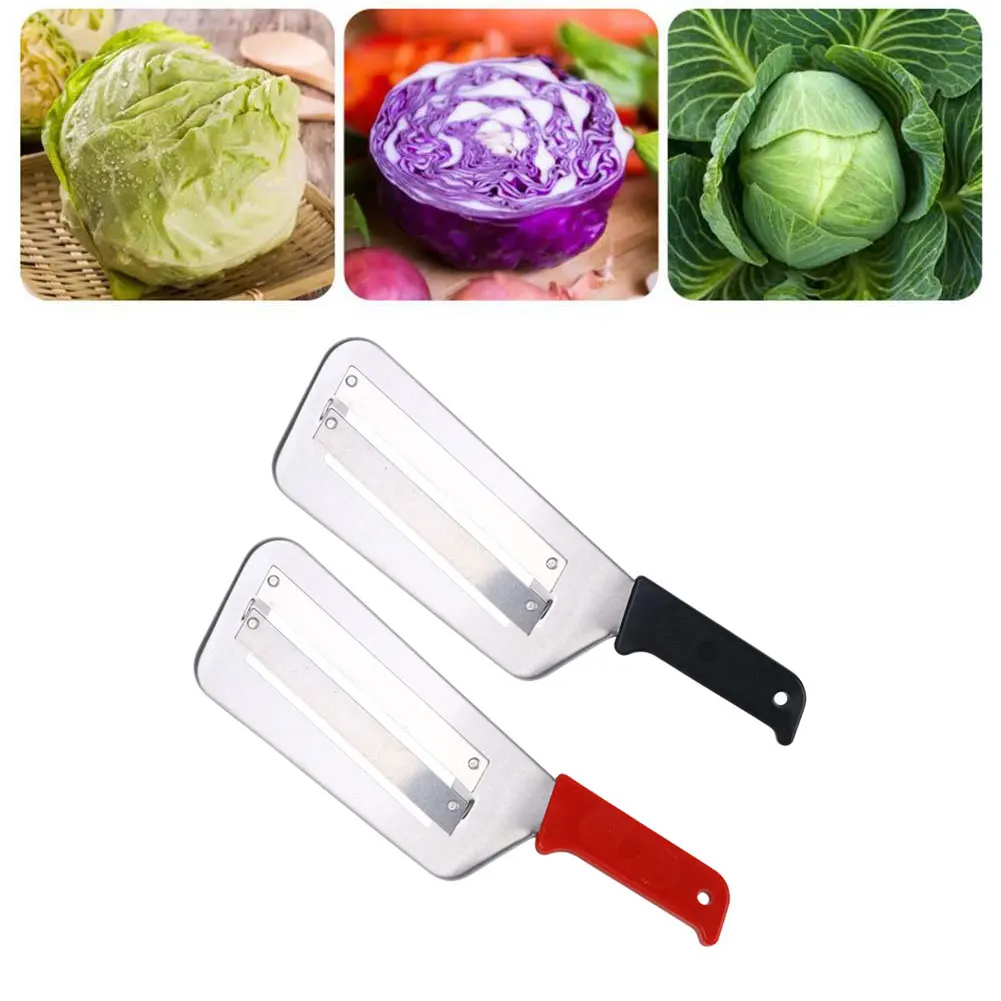 Description Picture 4 of itemVegetable Cutter Cabbage Slicer Lightweight Manual Cutter Stainless Steel Black Hand Kitchen 29.8*19*9cm Brand New