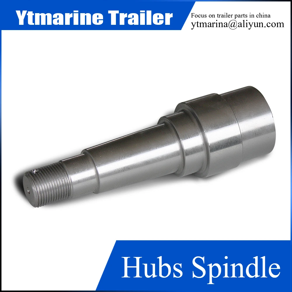 Axle Components Forged Spindle for RV Trailer Suspension,hubs spindle shaft parts trailer axle parts brake lining padtrailer suspension