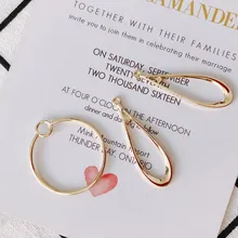  10pcs Round Pendants Golden Color Pendant Charms for DIY Earrings Bracelet Necklace Jewelry Making Findings Accessories 