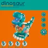 New Walking Dinosaur Electric Toys Model Robot Cartoon Nteractive Electric Animal Light Music Intelligent Toys Gift For Children 5