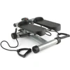 Mini Steppers Exercise Twist Stair Stepper Portable 330LBS Capacity with Resistance Bands LCD Monitor for Fitness Equipment