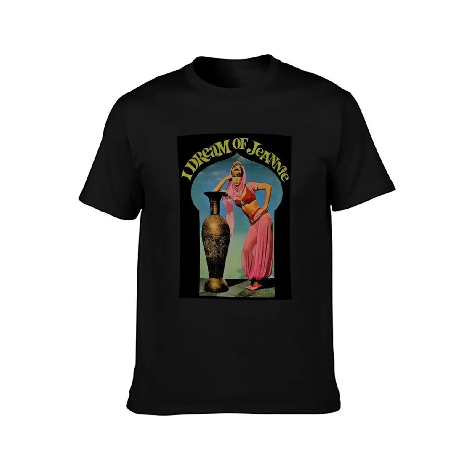 Vintage Jeannie-Inspired Loose Fit Graphic Tee
