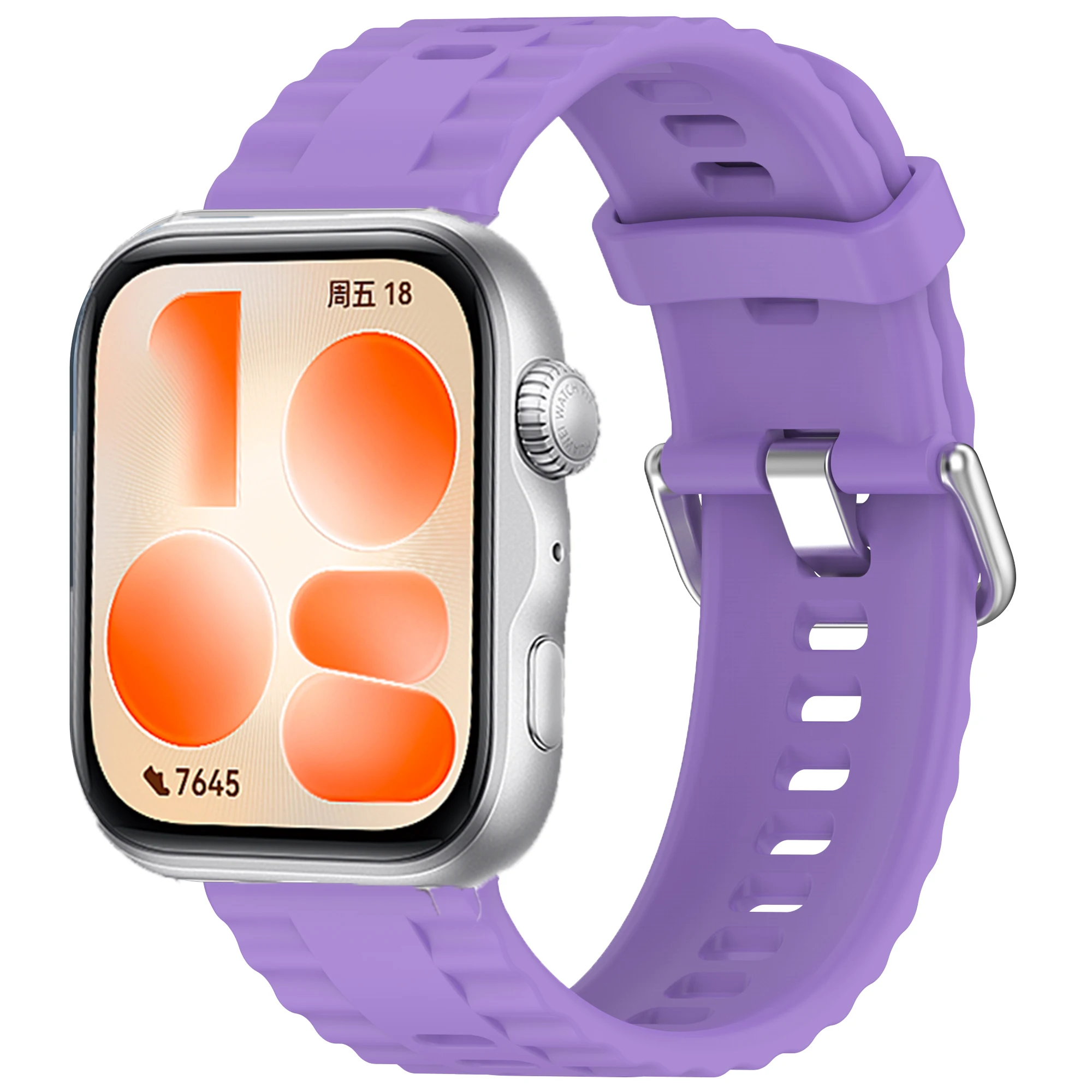 Premium Silicone Sport Band for Smartwatch - Replacement Strap Accessory