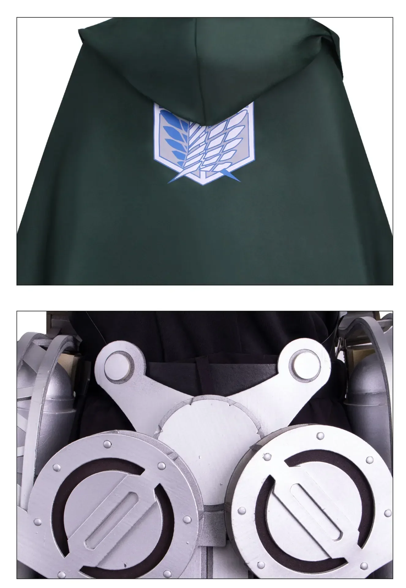 Attack on Titan Survey Corps Cosplay Costume Harness Armor