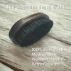 The Gracemen Beard Kit-Retro Beard Brush &Handle Wooden Comb & Stainless Steel Scissors Grooming Set for Men With a Black Bag 2