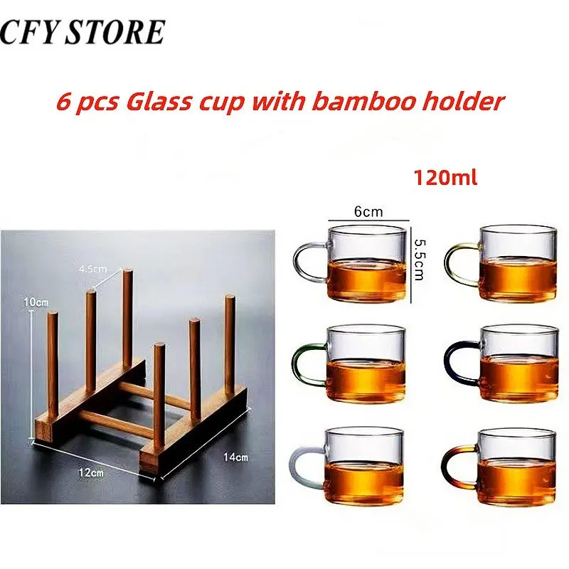 Heat Resistant Glass Tea Jug with Lid Glass Water Pitcher Cold Water Kettle Tea Pot or Cups Juice Jug Carafe