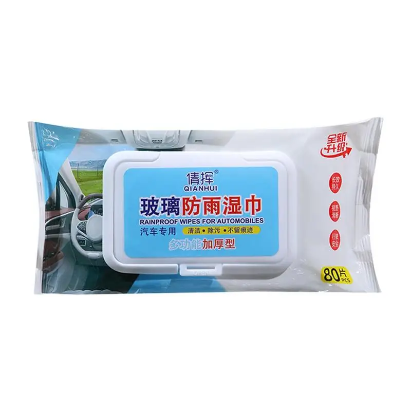 

Car Glass Wipes Window Cleaning Wipes For Auto Portable Household Cleaning Cloths Wet Wipes For Home Mirrors Lenses And Shop