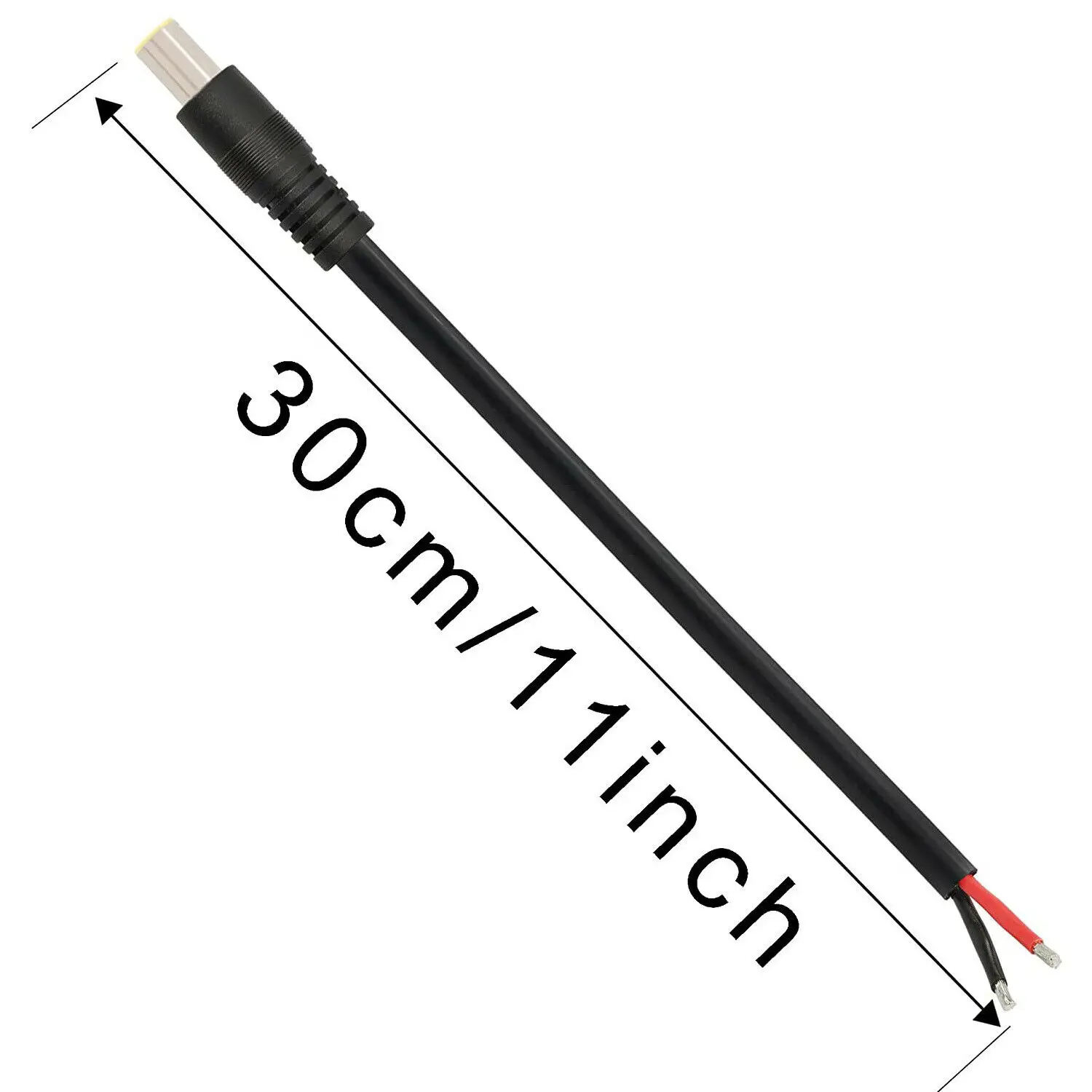 Cabo de Alimentação cc 12v 7.9x5.5 mm mm Conector Macho Reparo de Fornecimento de Fios Solar Laptop 16awg 30cm Pés Peças - Imagem 5
