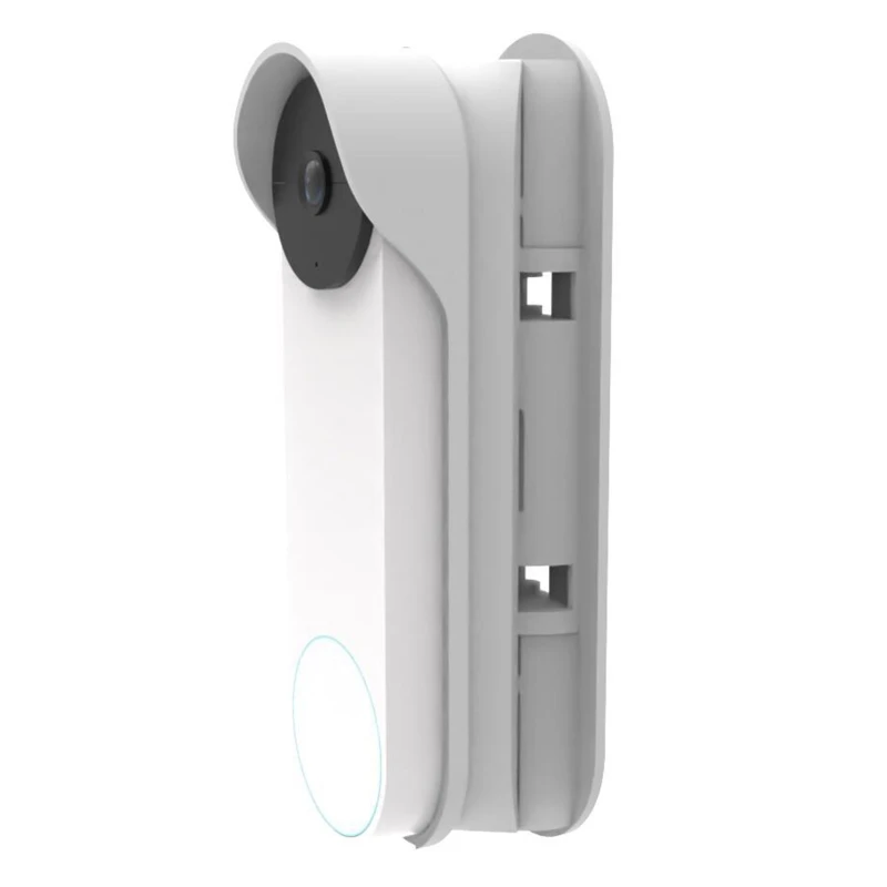 Anti-Theft Doorbell Holder Wireless Doorbell Mount Angle adjustable No-Drilling Mount Bracket Home Office