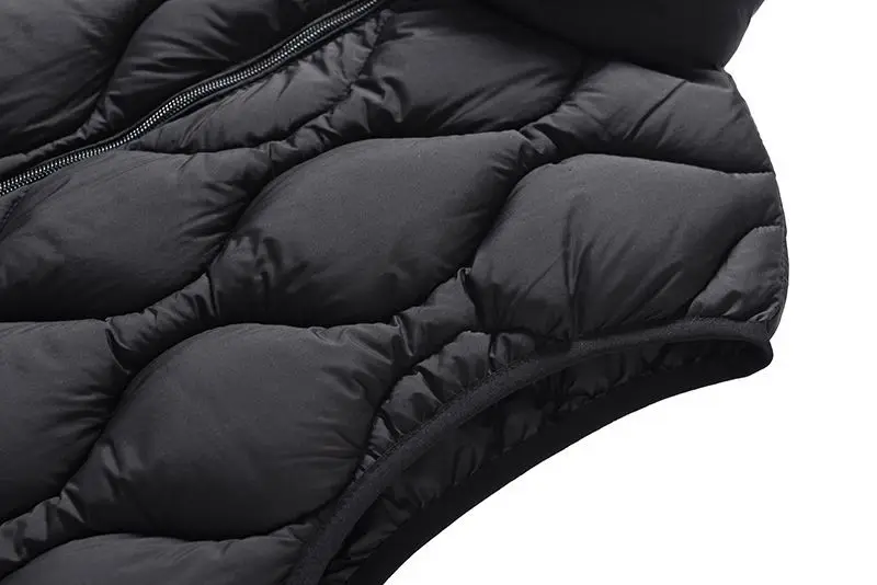 PlatiNum Down Cotton Vest Detail 8