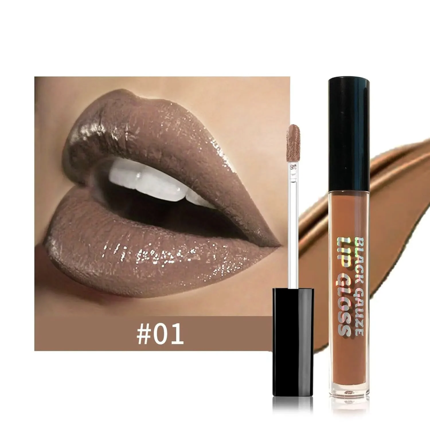 סט של חומרי שפתיים נוזליים מט, 3 צבעים, עמידים במים, עמידים לאורך זמן, לא מדביקים, עשירים בוויטמין E, איפור שפתיים מרובה עור, מתנת חג