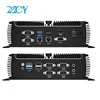 XCY X89 Industrial IPC Fanless Mini PC Intel i7-1165G7 6x COM RS232 RS485 2x Mini PCIe WiFi SIM 4G LTE CAN-Bus Windows Linux 1