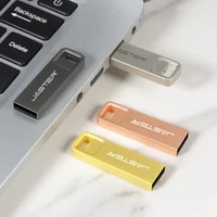 JASTER Memory Stick 2.0 Metal USB Flash Drive 64GB Free Custom LOGO Pen Drives 32GB Usb Pendrive Pack U Disk 16GB Free of Charge 6