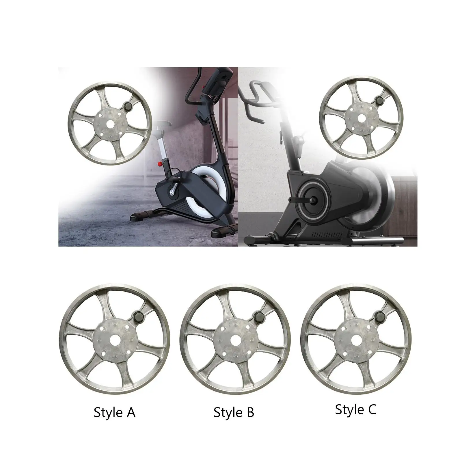 1x Exercise Bike Disc Fittings Central Axis Classic for Sports Bike