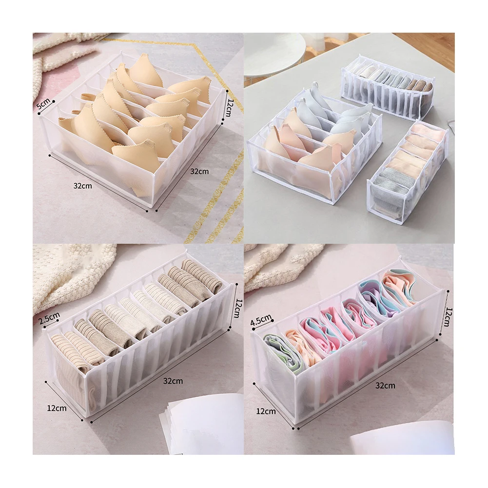 

6/7/11 Underwear Socks Organization Storage Box Closet Organizer Clothing Organization System Drawer Organizers