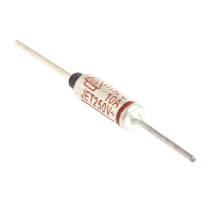 Temperature Mini Fuse 250 V10A Thermal Metal for Shell 192 Degree Temp Micro 5pc