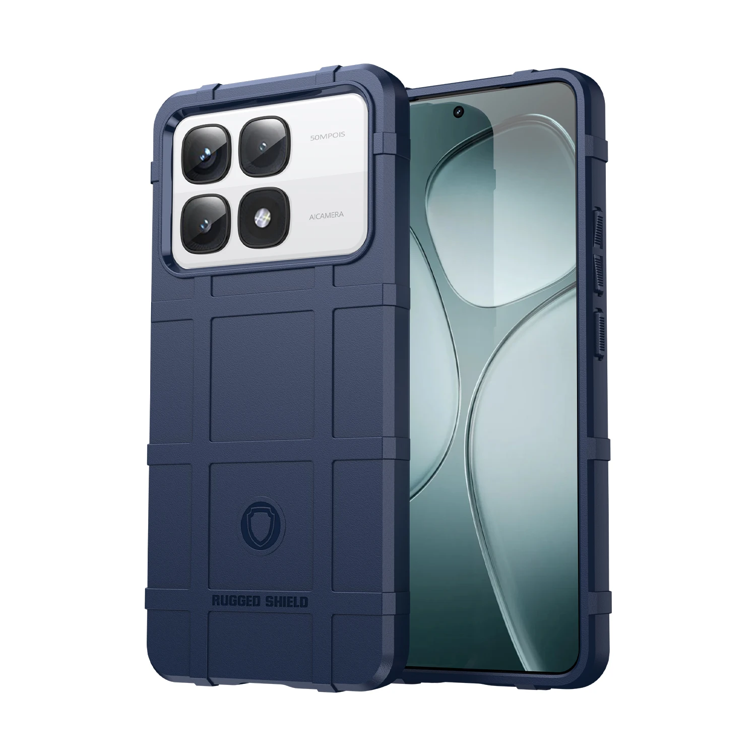 Premium Armor Shield Silicone Back Cover for Anti-Knock Protection
