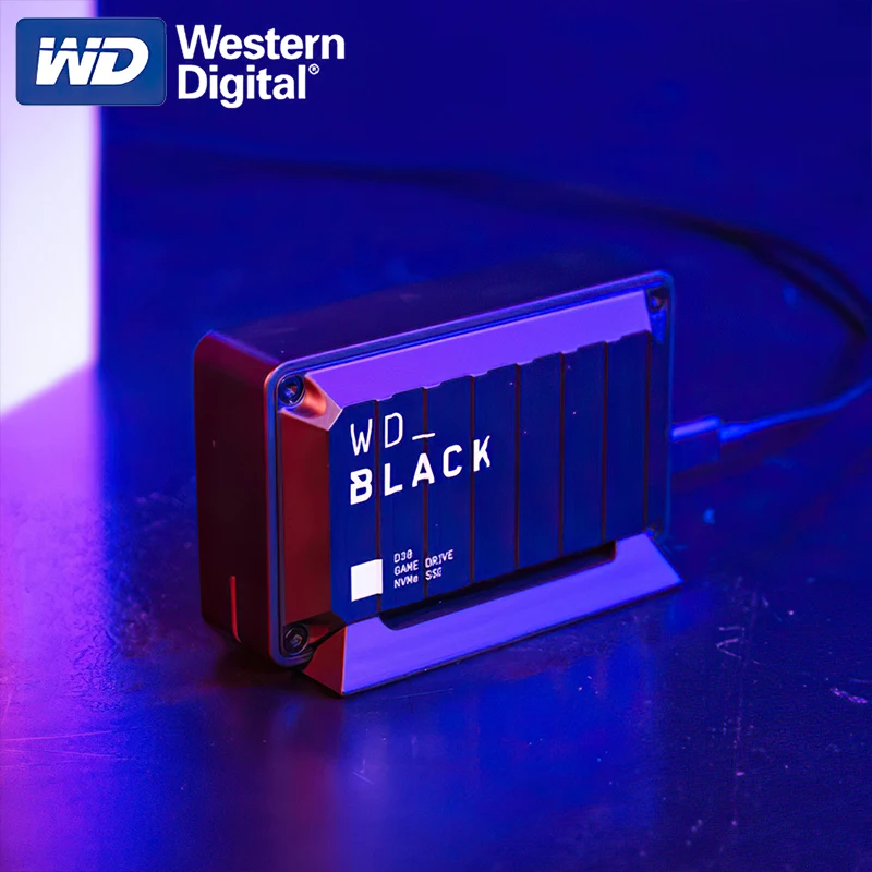 Western Digital-WD_BLACK D30 1 ׶Ʈ 2 ׶Ʈ NVMe SSD  ϵ ̺, ޴  ָ Ʈ ̺, PS4, PS5, xbox ȣȯ 