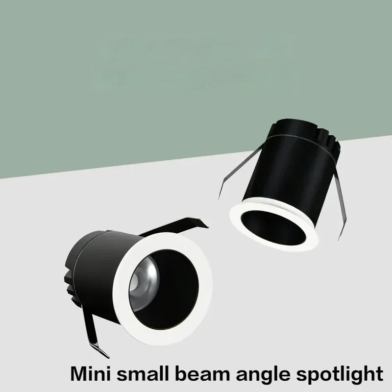 Description Picture 2 of itemAnti-glare Mini LED Downlight Spotlights 1W/5W Recessed ultra-thin COB Sky Flower Lamp Cabinet Home Lighting