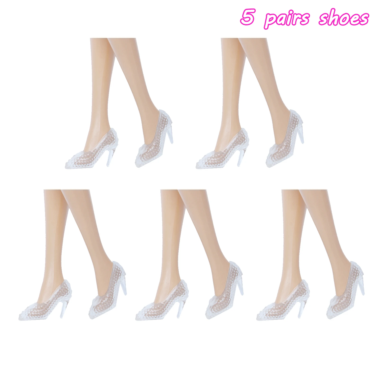 5 pairs shoes A