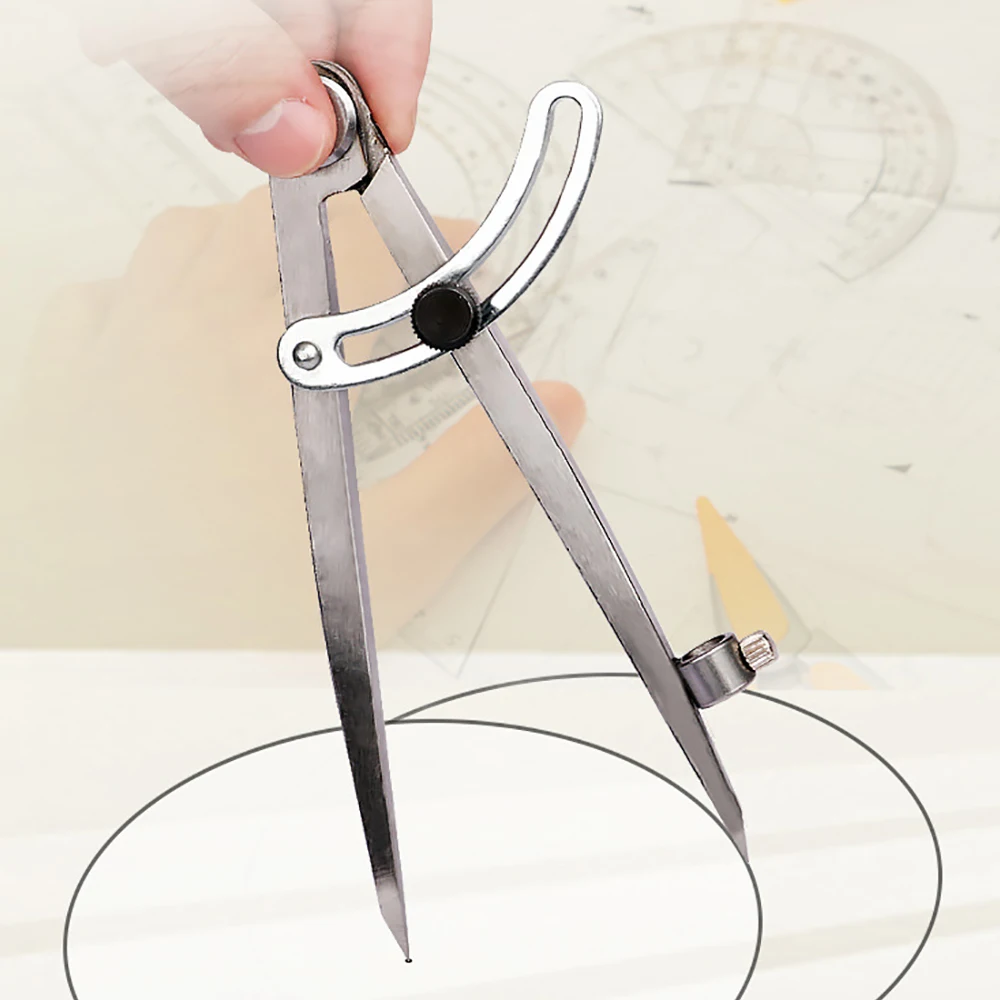 

New 6 Inch Wing Compass Professional Effective Carbon Steel Sturdy Construction Compass-Circle Maker for Woodworking