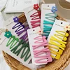 Sweet Candy Color Hair Clips Cute Ladies Hair Accessories Korean Style Hairpin For Girl Kids Gifts 1