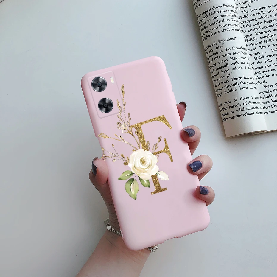 Cute Letters Soft Phone Case - Durable Back Cover
