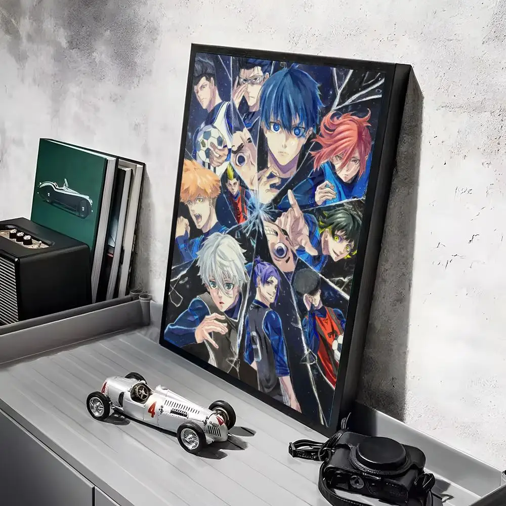 Blaue L-Lock Anime-Poster-Aufkleber, Wandgemälde, selbstklebende Dekoration für Schlafzimmer, Wohnzimmer, Zuhause, HD-Wandaufkleber, Geschenk – Detail 17