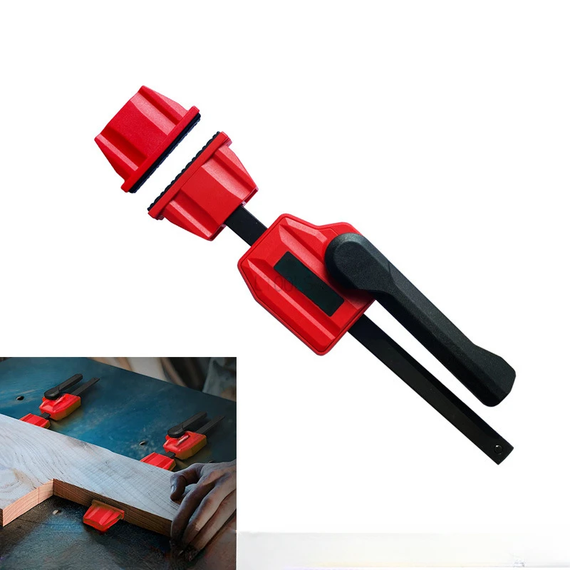 1pcs Set Horizontal Desktop Quick Clamp Woodworking Workbench Woodworking Table Block Fixed Clamp Auxiliary Clamp Limit Tool