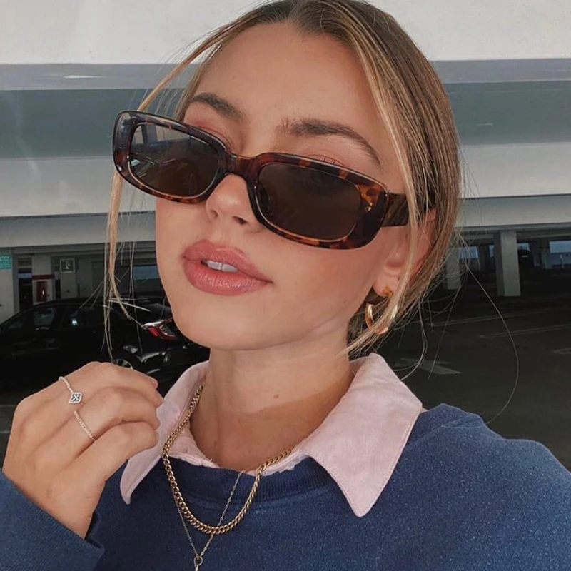 Occhiali Da Sole Retrò ADEWU - Montatura Rettangolare, UV400, Unisex Per Uomo E Donna - Foto 11