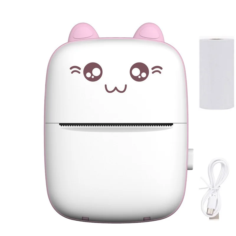 Portable Mini Printer Bluetooth Wrong Question Printing Thermal Printers Phone Photo Title Note Print Children's Gifts 6