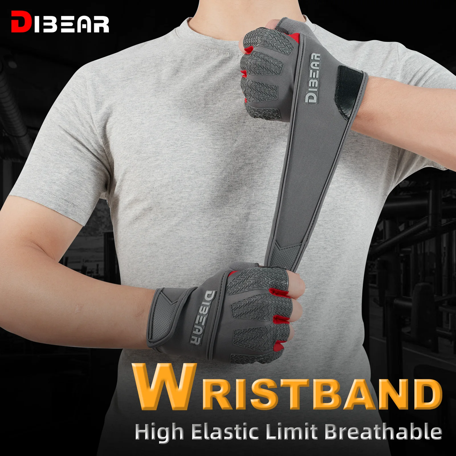 Gym Weight Lifting Gloves Fitness Outdoor Body Building Training Sports Exercise Cycling Anti Slip Workout Gloves for Men Women 5