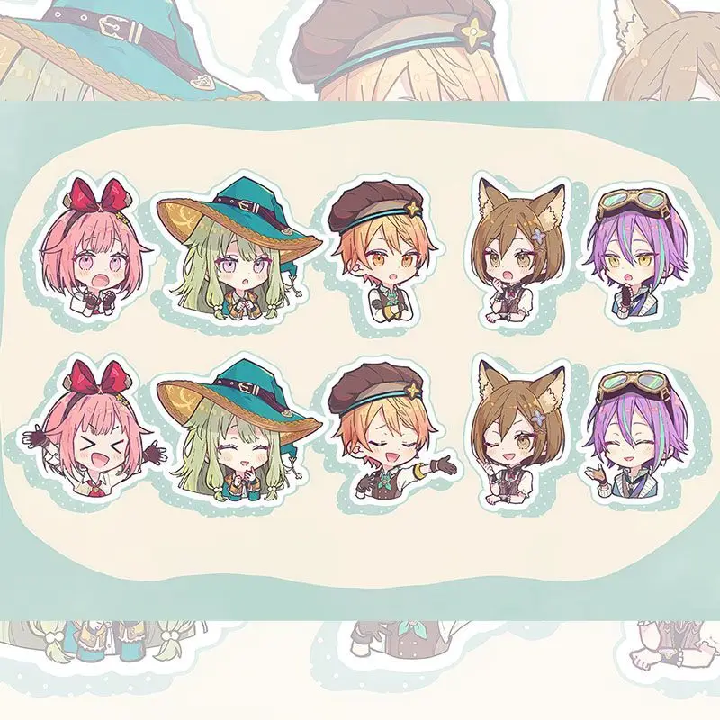 

Project Sekai Colorful Stage Badge Tenma Tsukasa Brooches for Women Kamishiro Rui Badges Pins Otori Emu Metal Accesorios Gifts