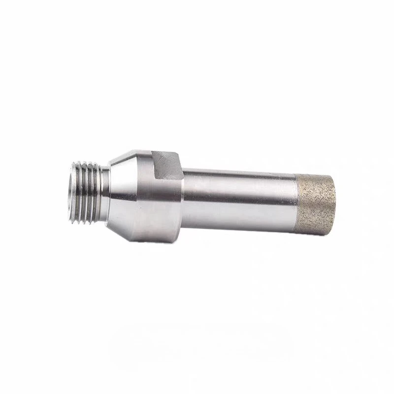 3mm150mm, 소결 다이아몬드 유리 타일 코어 드릴 비트, 벨기에산 나사산 YG 1/2''