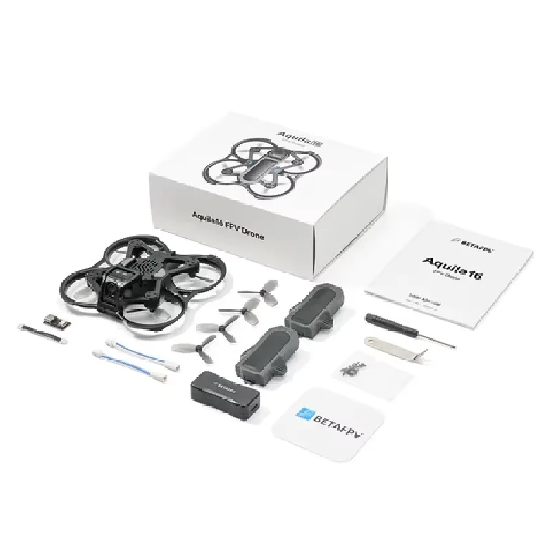 BETAFPV Aquila16 FPV Kit  LiteRadio 2 SE Radio Transmitter VR03 FPV Goggles 2 Battery 1100mAh thumbnail 6