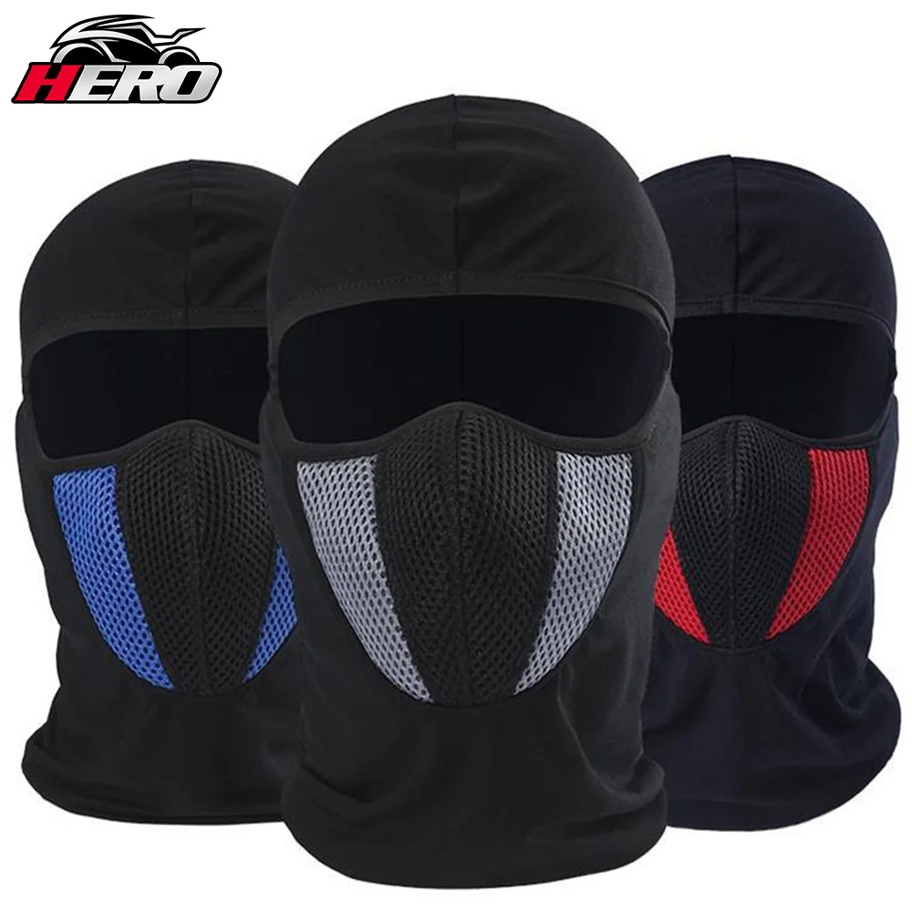 Breathable Balaclava Motorcycle Full Face Mask Motorbike Cycling Bike