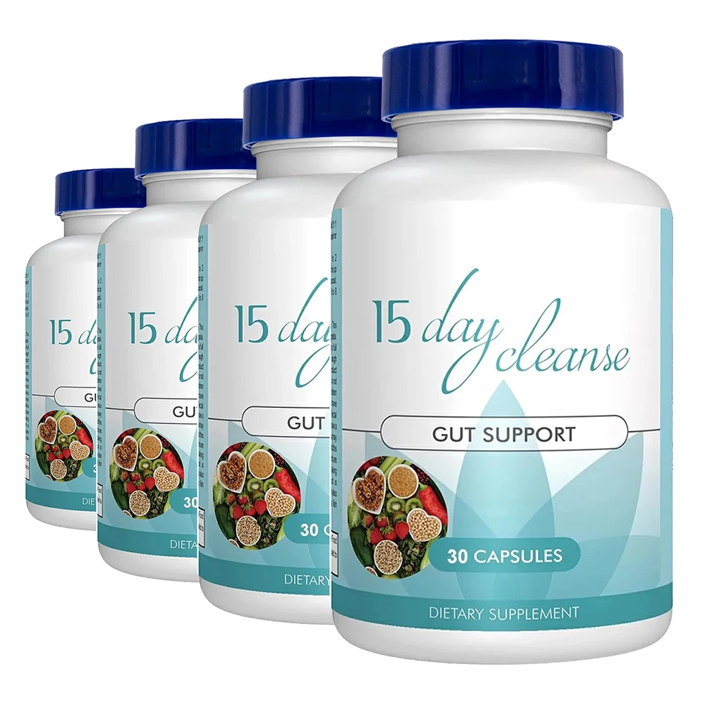 

Best Selling Gut Health Supplement Improves Digestive Comfort 15-Day Cleanse Detox Gut and Colon Support Premium Capsules