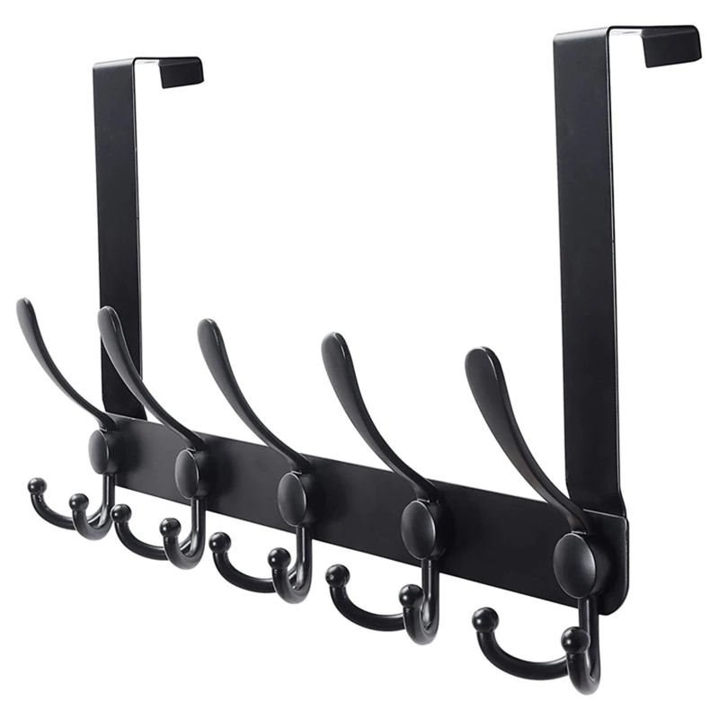 Over The Door Hook Hanger Heavy Duty Organizer Coat Rack for Hanging