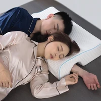 Breathable Memory Foams Neck Pillow For Uninterrupted Sleep Sleeping Pillow For Couple Memory Pillow Left arm model 1