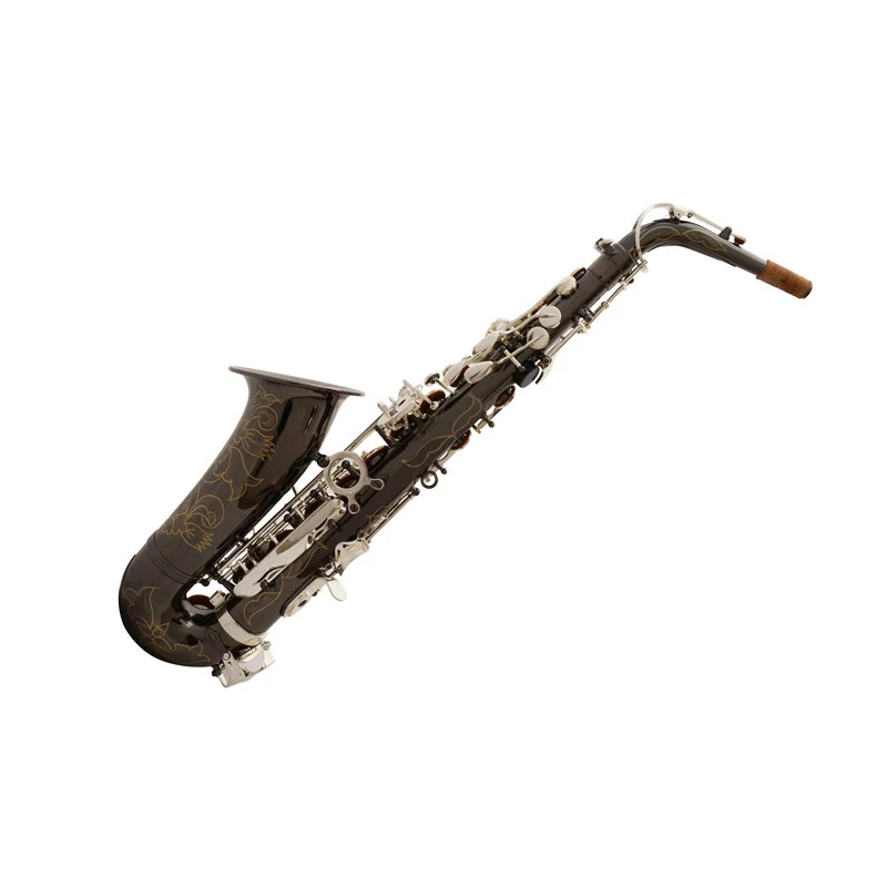 

Alto E-flat Black Nickel Plated Keys Saxophone sax