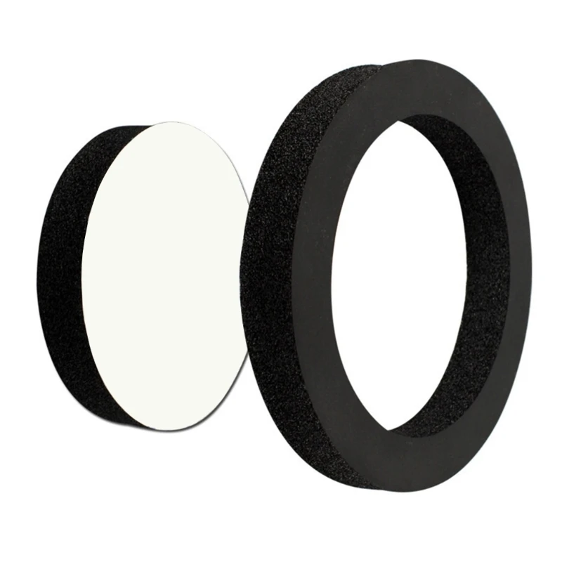 Speaker Rings 6.5 inch 4PCS Car Speaker Foam Baffles Enhancers System Sponges Bass Blocker T3EF