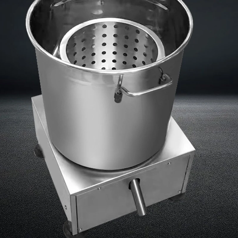 Food Dehydrator 15 Liters Stainless Steel Centrifugal Cabbage Spin Dryer Green Vegetables Dewatering Machine